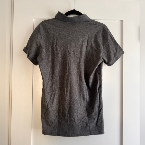 Bonobos Men's Stretch Pique Polo in Heather Dark Grey Slim Fit Size Small Preppy - Picture 4 of 8